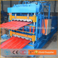 alibaba Popular double deck color steel roof tile roll forming machines